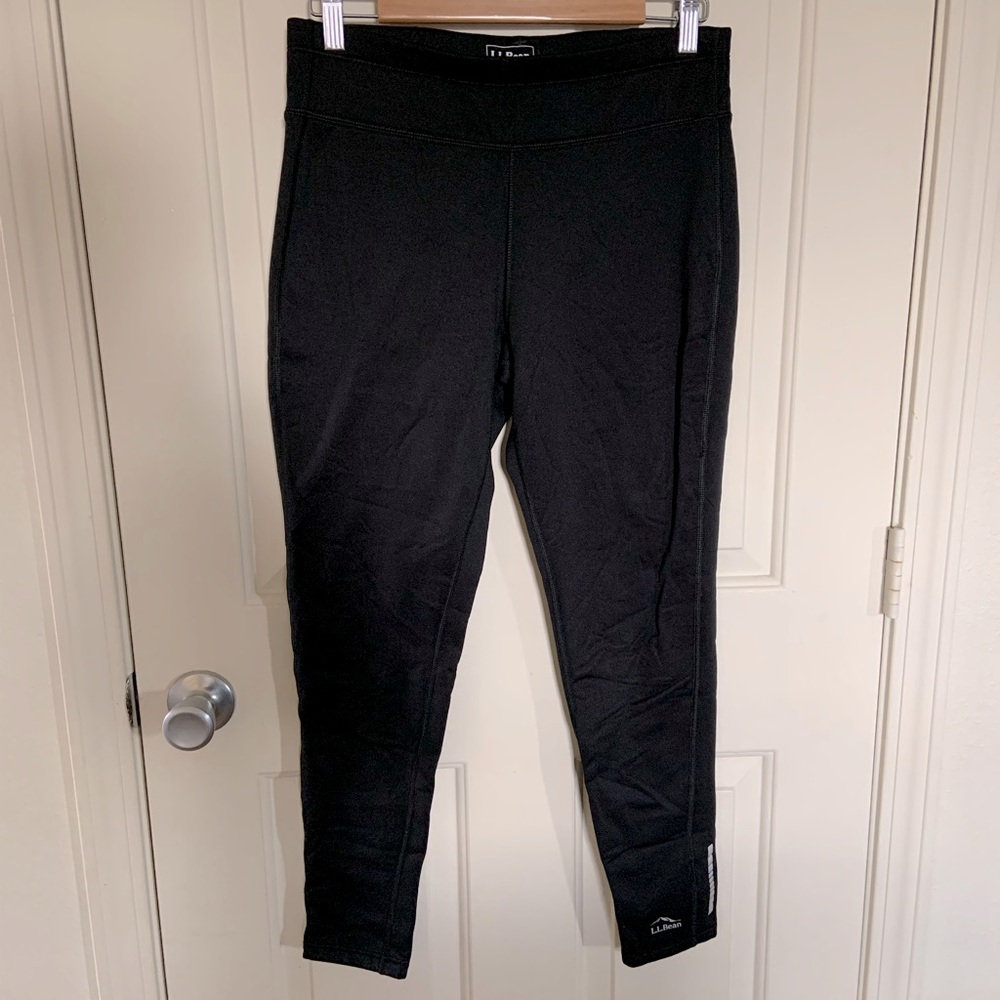 LL bean fleece leggings